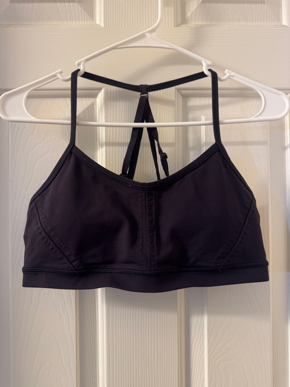lululemon athletica Black Strappy Low-Impact Sports Bra